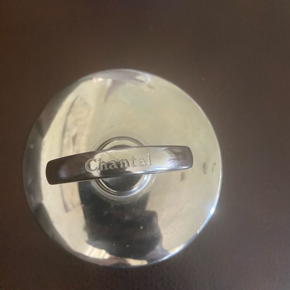 Vintage Chantal Dark Blue Tea Kettle Enamel On Steel With Stainless Accents 2QT - Picture 14 of 14